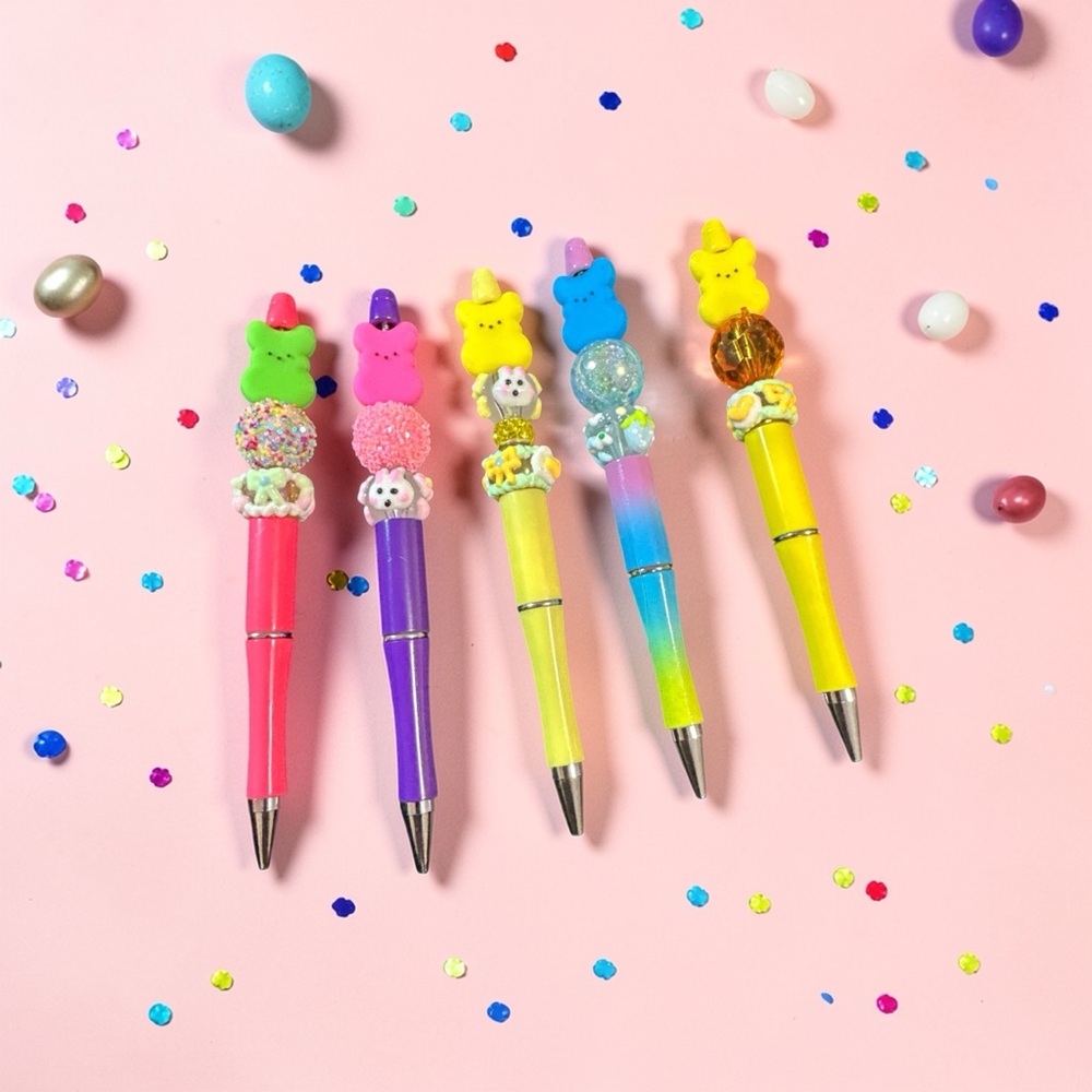 Assorted Cute Character Gel Pen Set — Bright Multi-Color